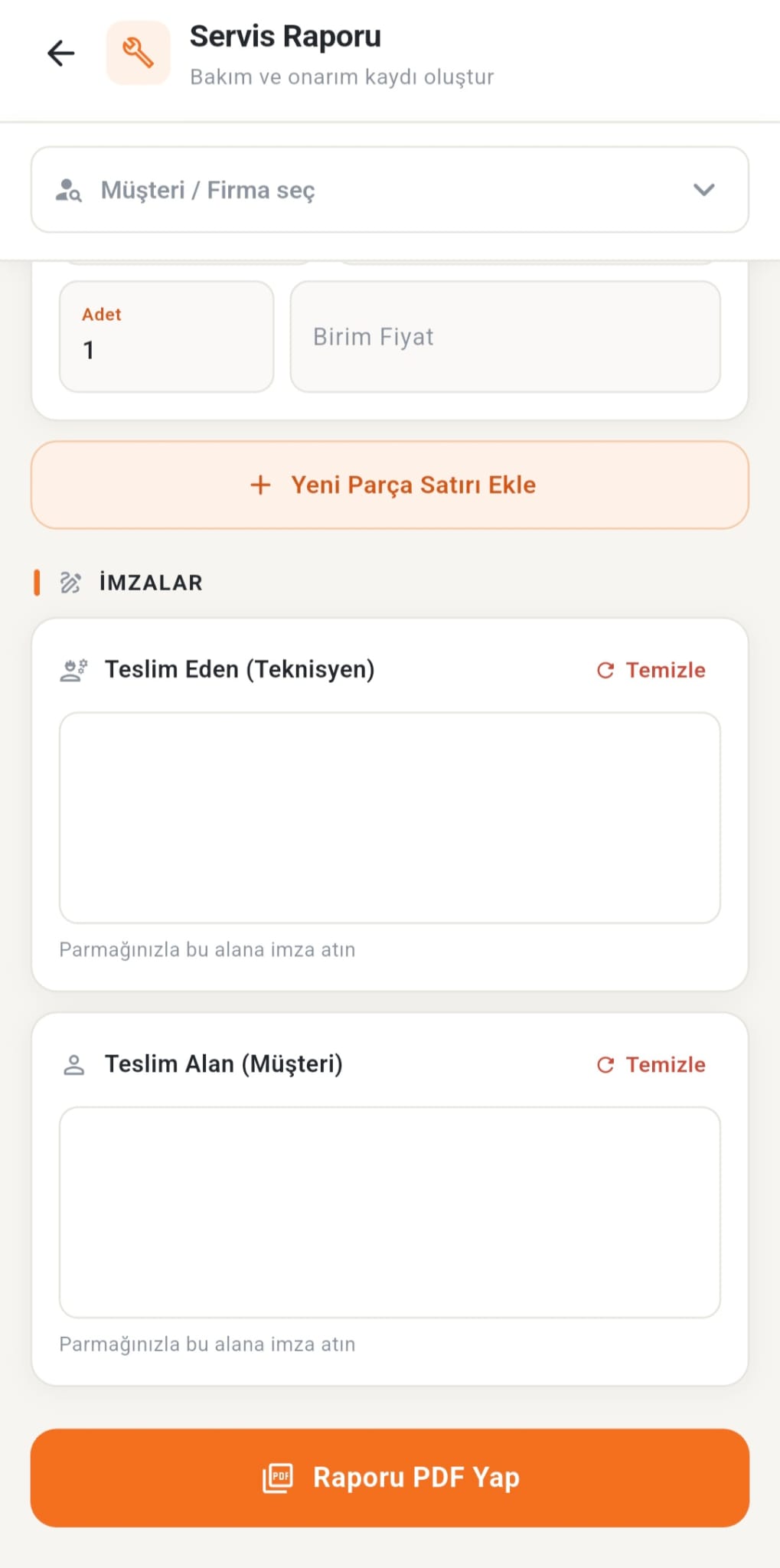 WorkFlowX teklif & servis